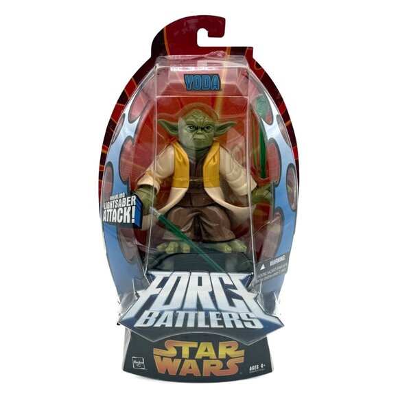 Star Wars Hasbro Force Battlers Yoda Action Figure with Hover Pod Attachment - Picture 2 of 8